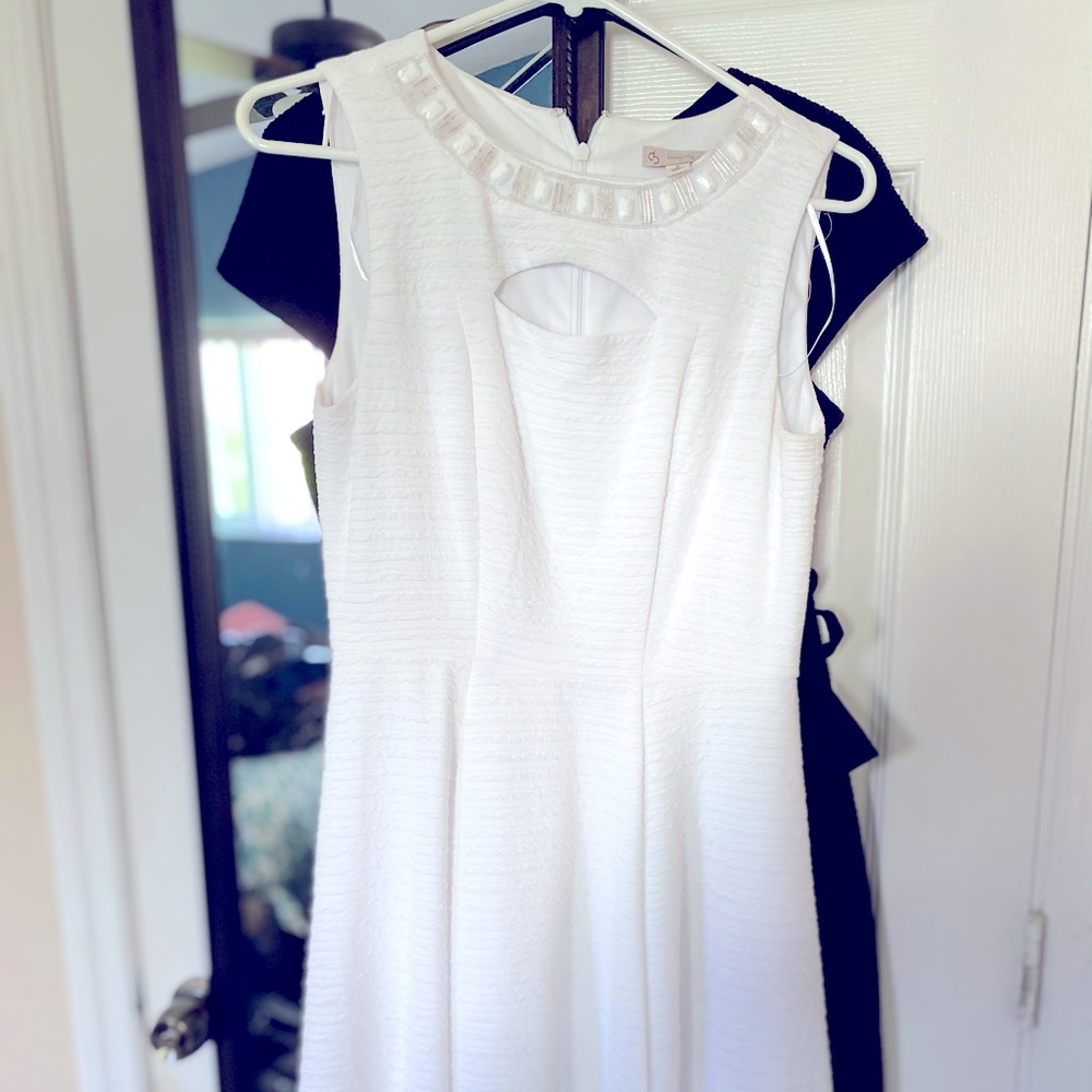 White dress
